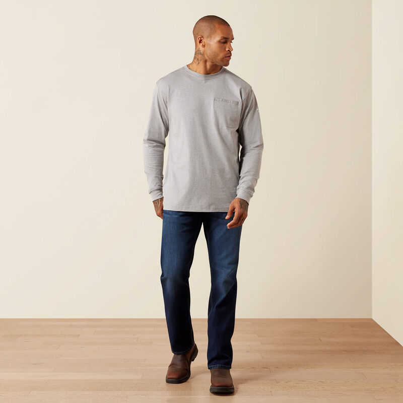 FR Air Eagle Skull Long Sleeve T-Shirt Full