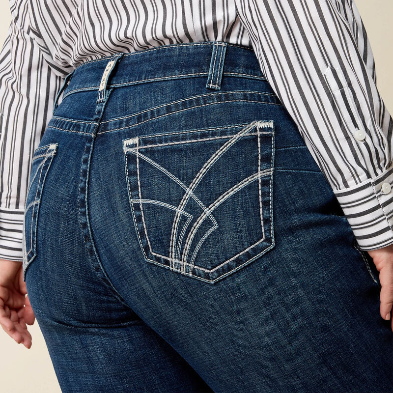 Mid Rise Olenna Boot Cut Jeans 01 Plus