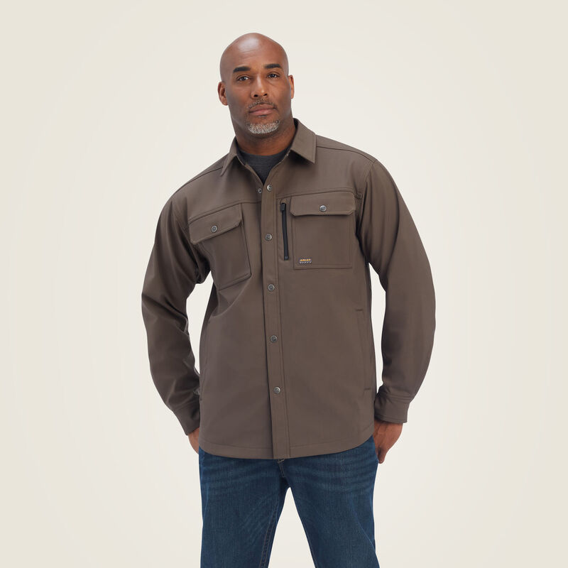 Rebar DuraStretch Utility Softshell Shirt Jacket
