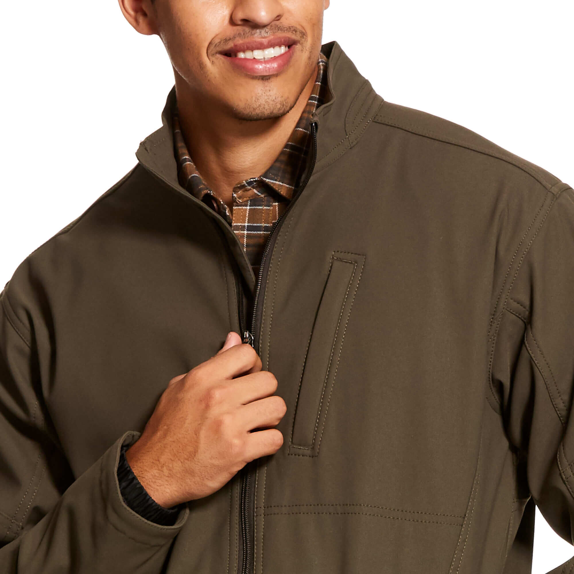 ariat rebar canvas softshell jacket