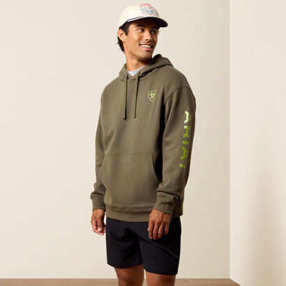 Ariat Logo Hoodie Front