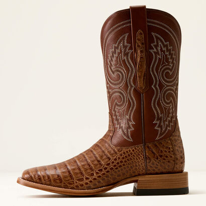 Classic Callen Wide Square Toe Western Boot Side