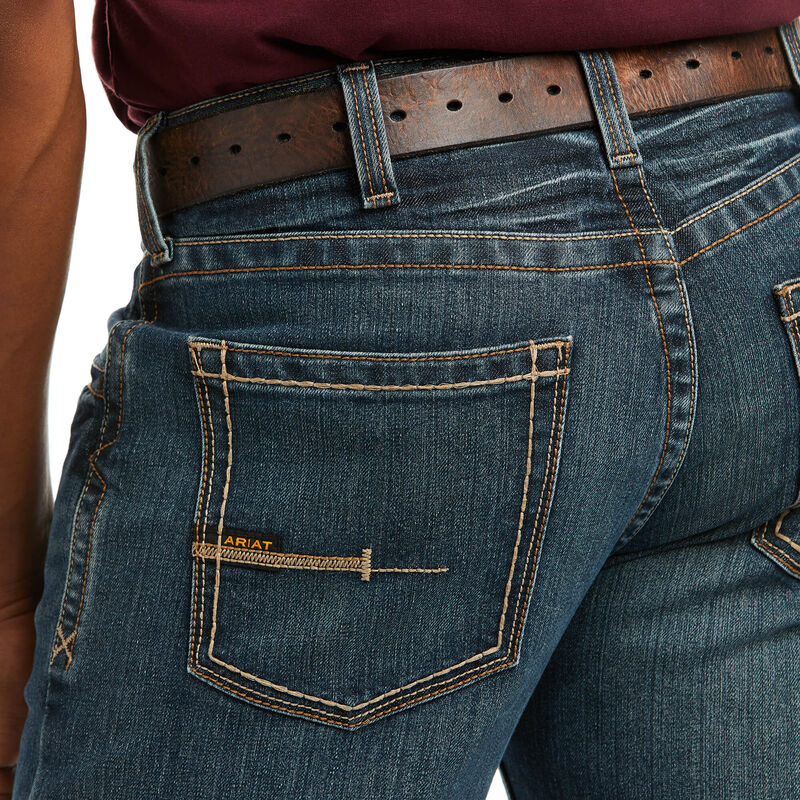 Men's Slim Fit Work Pants - Rebar Denim | Ariat