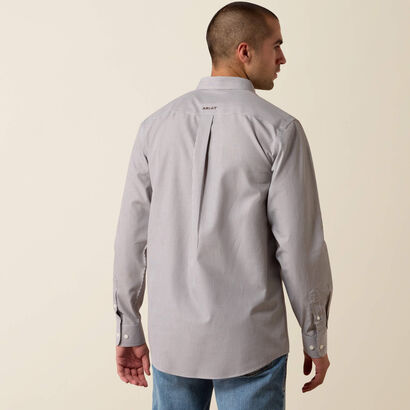 Wrinkle Free Randolph Fitted Shirt Back