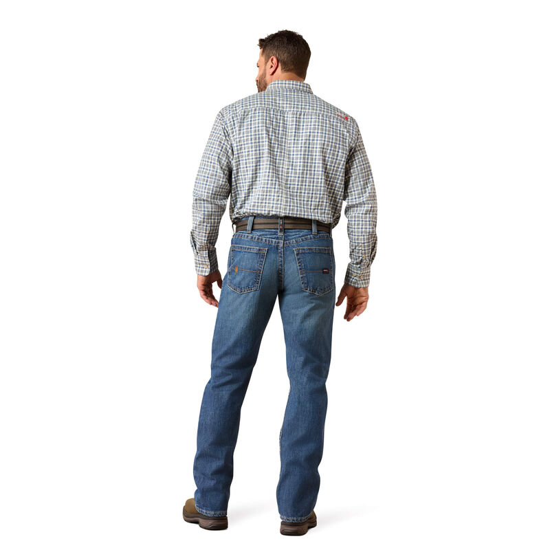 FR M4 Relaxed Basic Boot Cut Jean Back