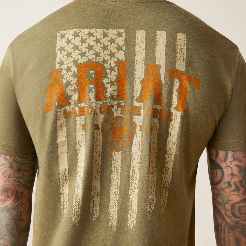 Ariat Western Vertical Flag T-Shirt
