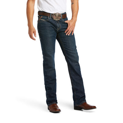 M2 Traditional Relaxed Stretch Gage Stackable Boot Cut Jean