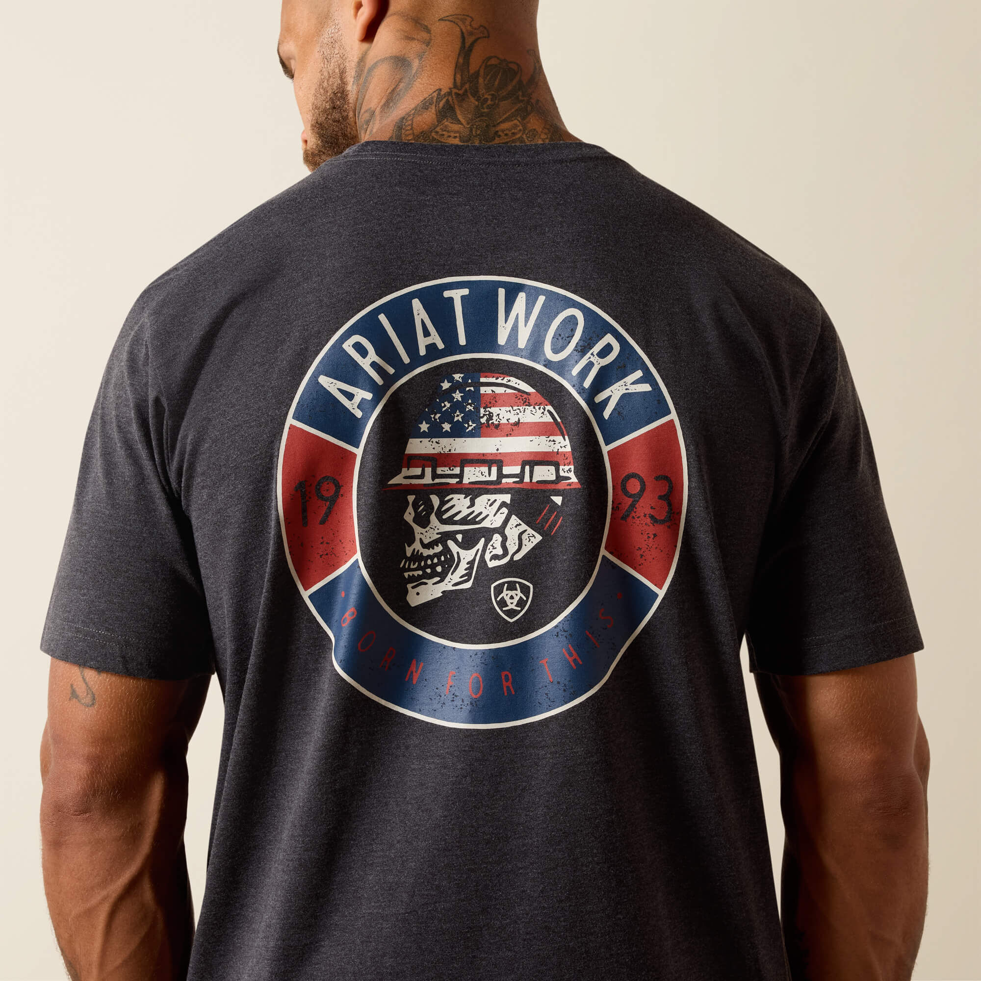 Rebar Cotton Strong Skull T-Shirt - thumbnail 10