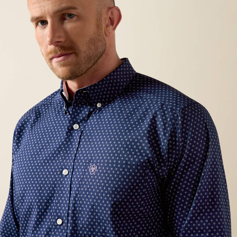 Wrinkle Free Wes Classic Fit Shirt 01