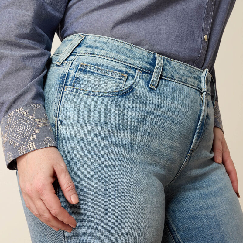Mid Rise Saige Slim Trouser Jeans 02 Plus