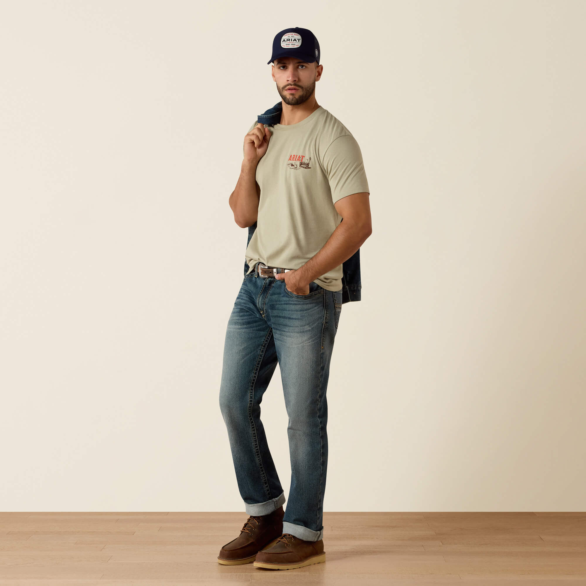 Ariat Whiskey Uno Classic Fit T-Shirt - thumbnail 8