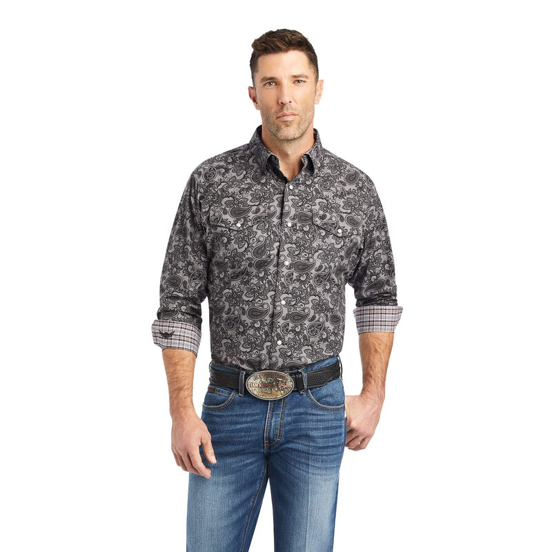 Relentless Sprightly Stretch Classic Fit Snap Shirt | Ariat