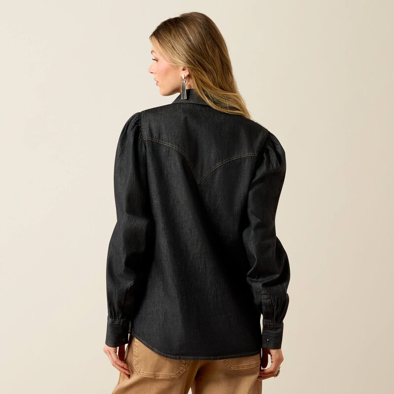 Nina Western Shirt Back
