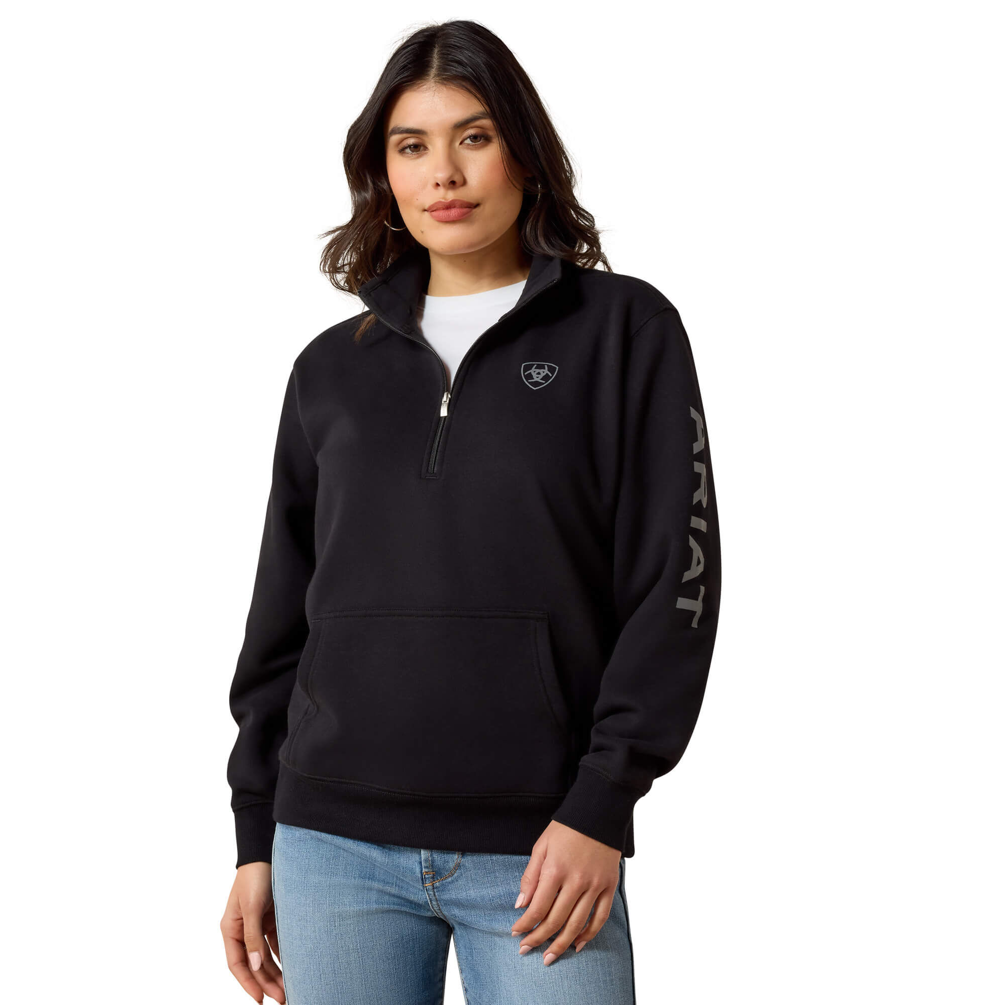 Logo 1/2 Zip Sweatshirt