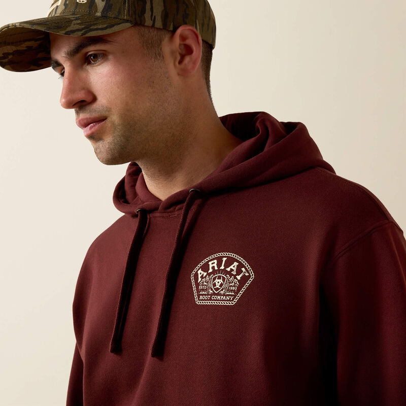 Ariat Roped Out Desert Badge Hoodie 02