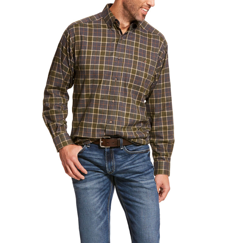 Eldridge Flannel Stretch Classic Fit Shirt