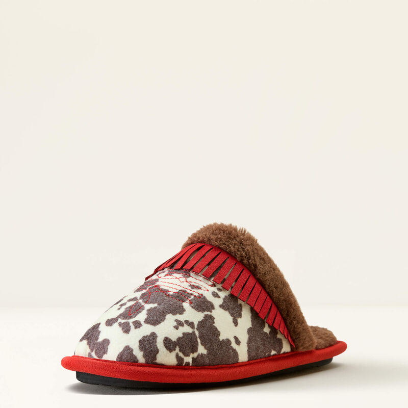 Rosie Scuff Pony Slipper 3-4 Front