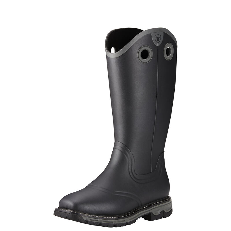 Conquest Buckaroo Waterproof Insulated Square Toe Rubber Boot