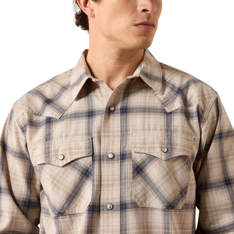 Retro Hudde Fitted Snap Shirt 01