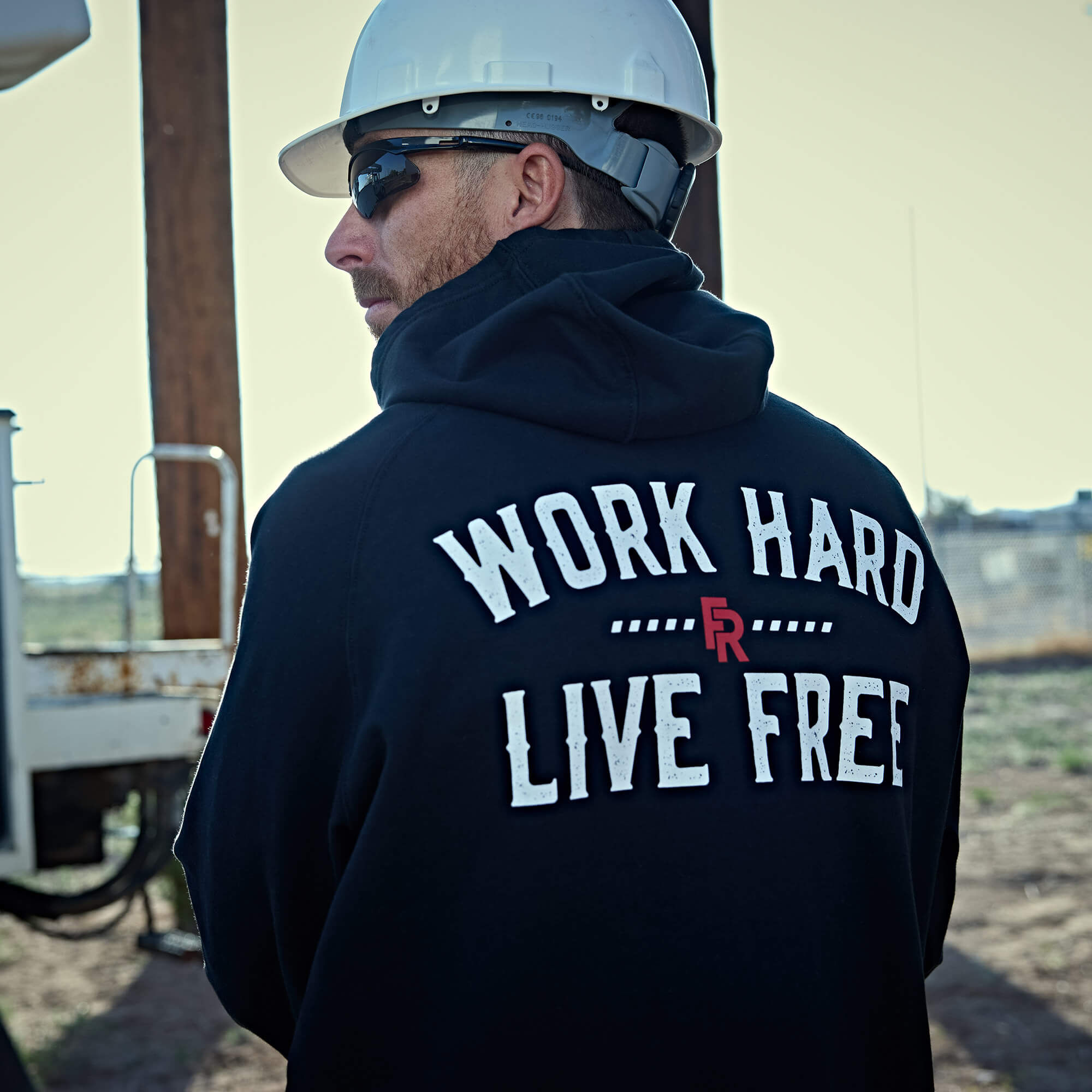 FR DuraStretch Work Hard Live Free Hoodie - thumbnail 8