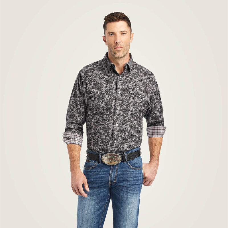 Relentless Sprightly Stretch Classic Fit Snap Shirt