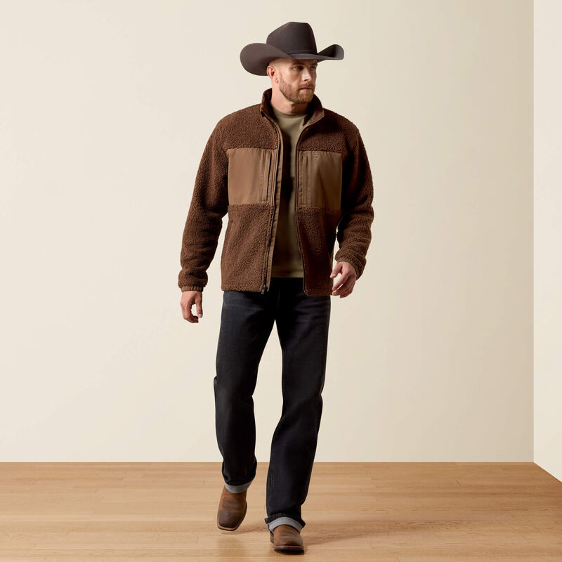 Odessa Sherpa Jacket Full