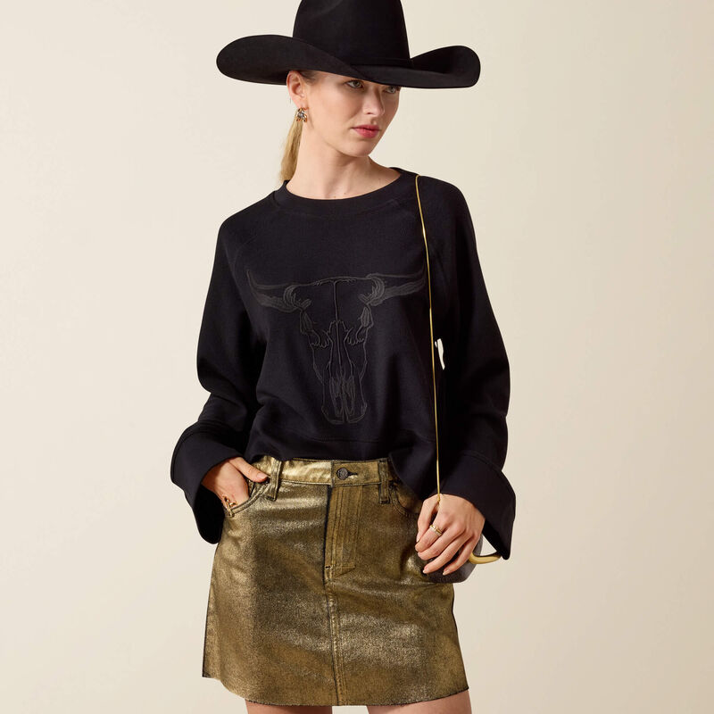 Steer Statement Sweatshirt Front