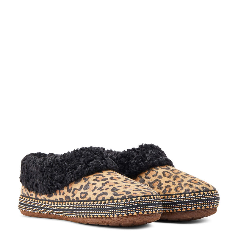 Ariat Women's Melody Slippers in Leopard Suede