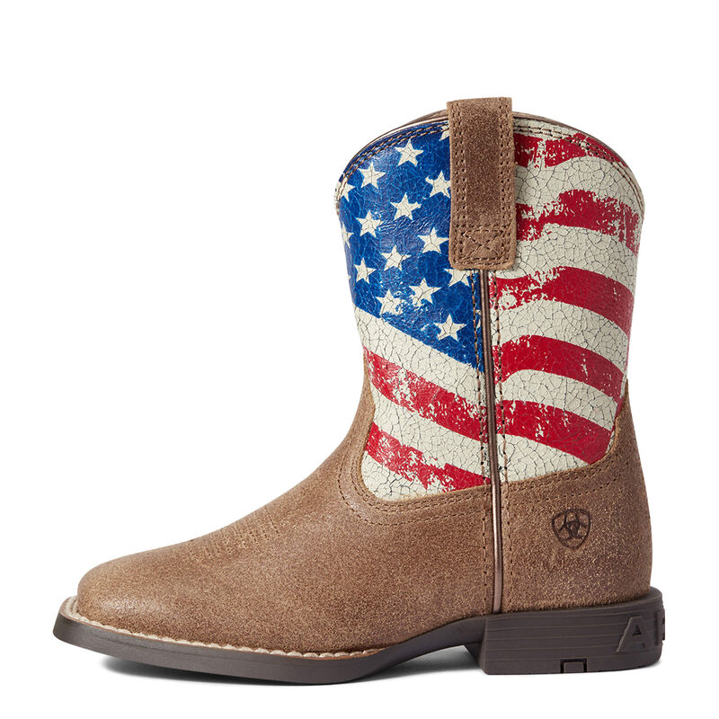Child Stars and Stripes Western Boot