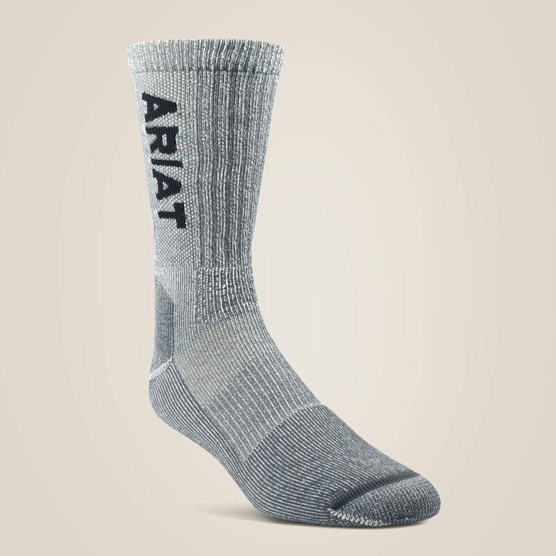 Lightweight Merino Wool Blend Steel Toe Work Sock