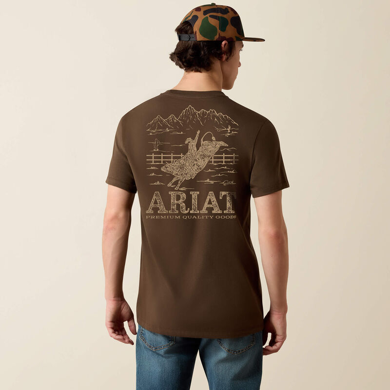 Ariat Mountain Bull T-Shirt Front