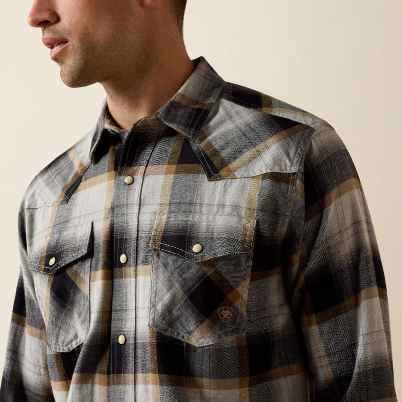 Retro Heinz Fitted Snap Shirt 01