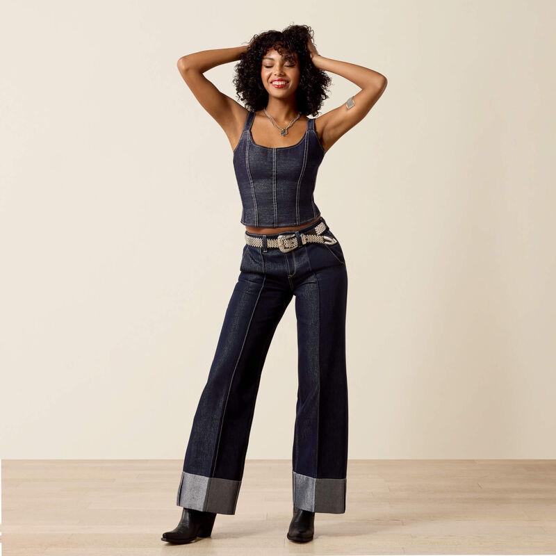 Lurex Corset Shirt Full