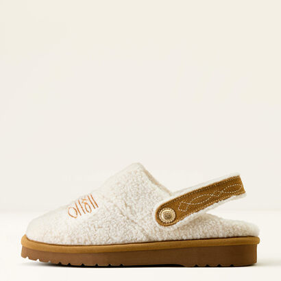 Jackie Square Toe Sling Back Slipper Side