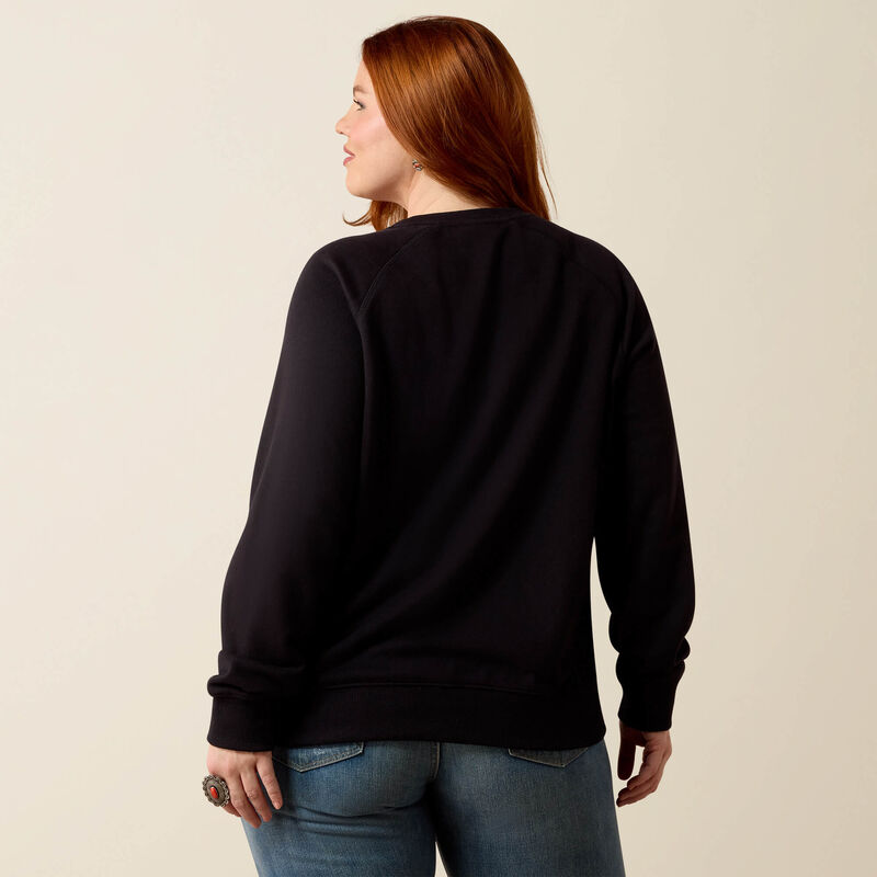 Essential Crew Sweatshirt Back Plus