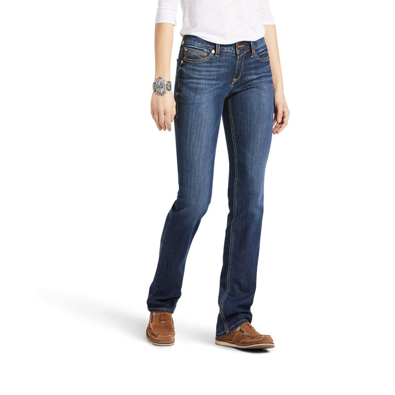 Ariat Women's R.E.A.L. Perfect Rise Analise Stackable Straight Leg Jeans