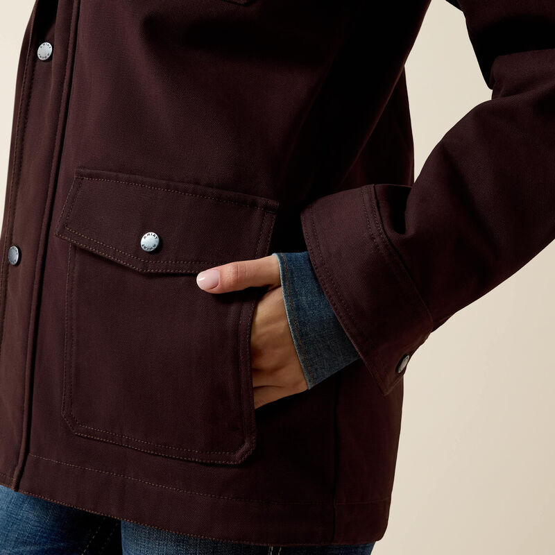 Western Canvas Chore Jacket 02