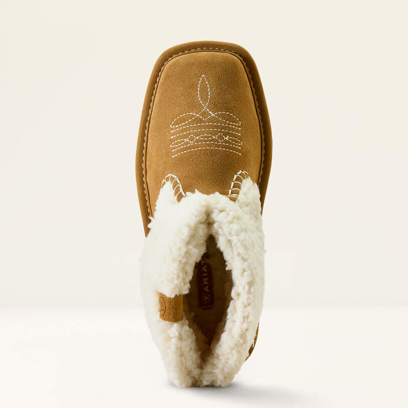 Jackie Square Toe Boot Slipper Toe