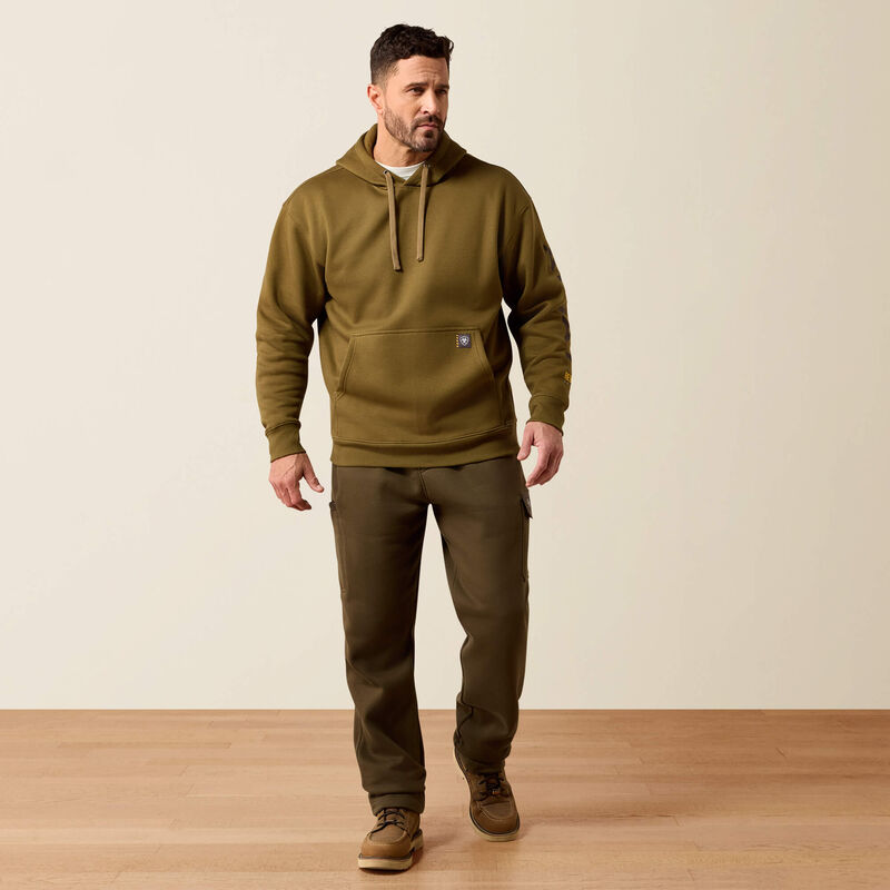 Rebar Workman Graphic Hoodie Full