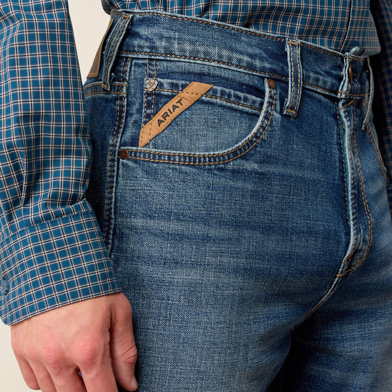 M7 Slim Garth Classic Rise Straight Leg Jeans 02