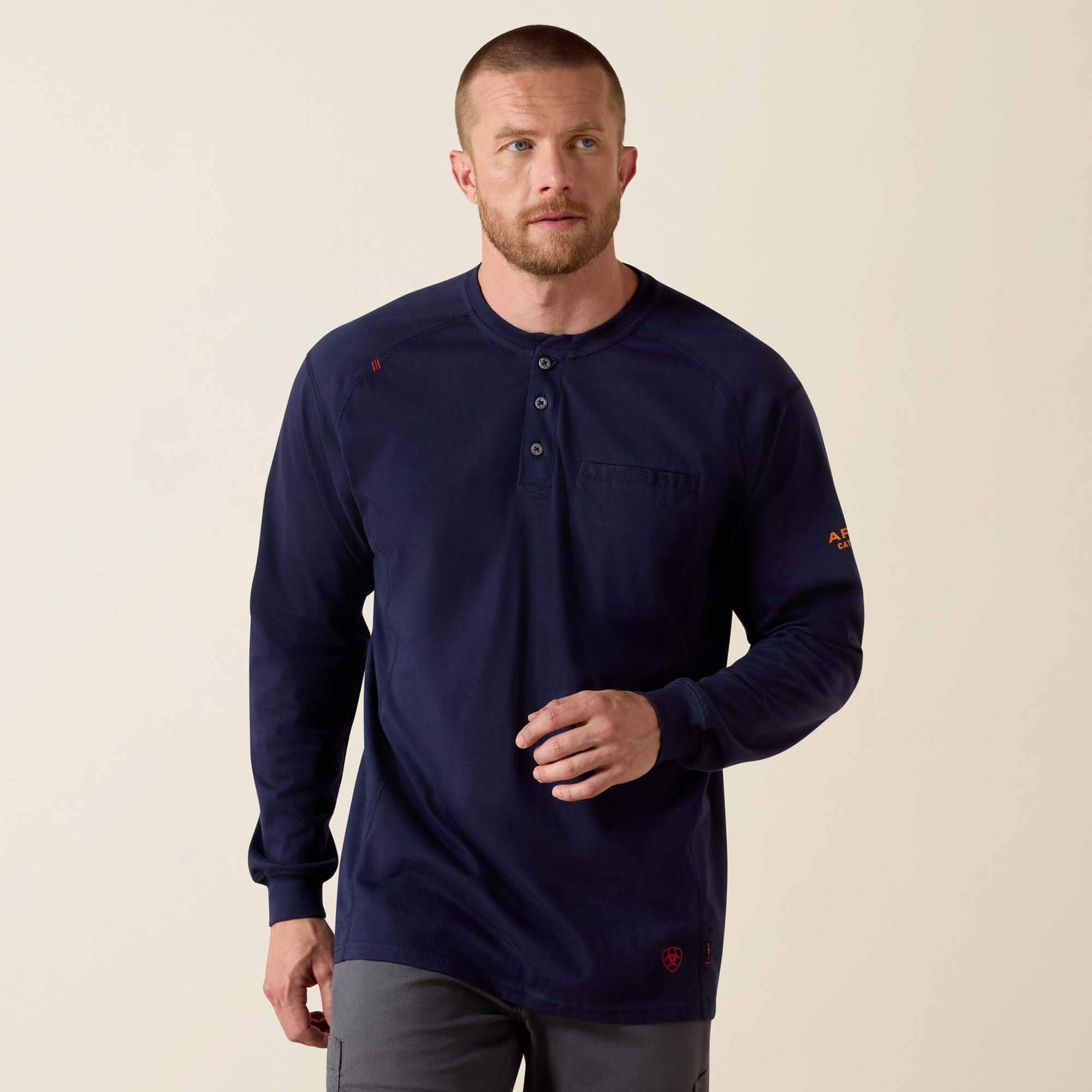 FR AIR HENLEY LS TOP-Ariat