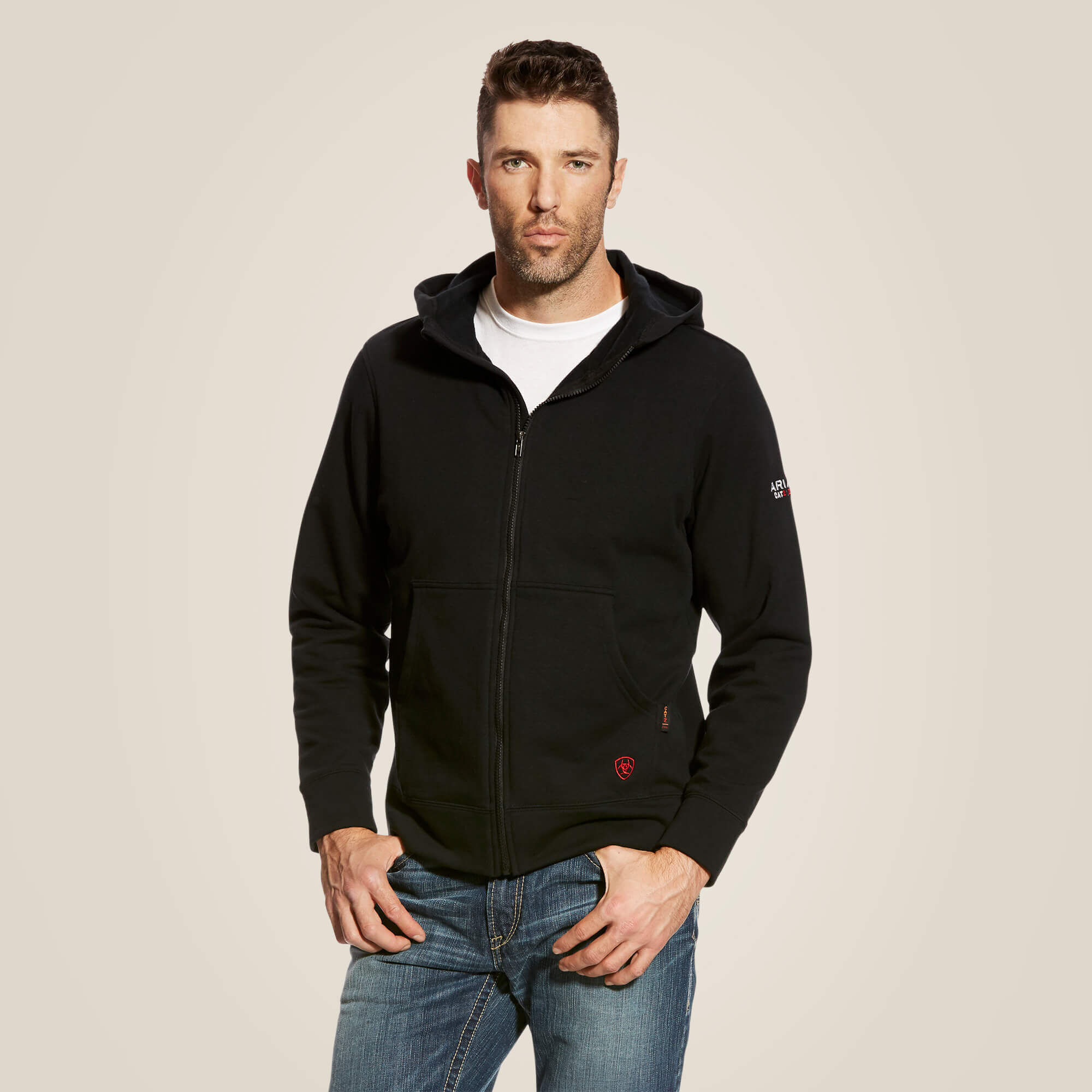 FR DURASTRETCH FULL ZIP HOOD-Ariat