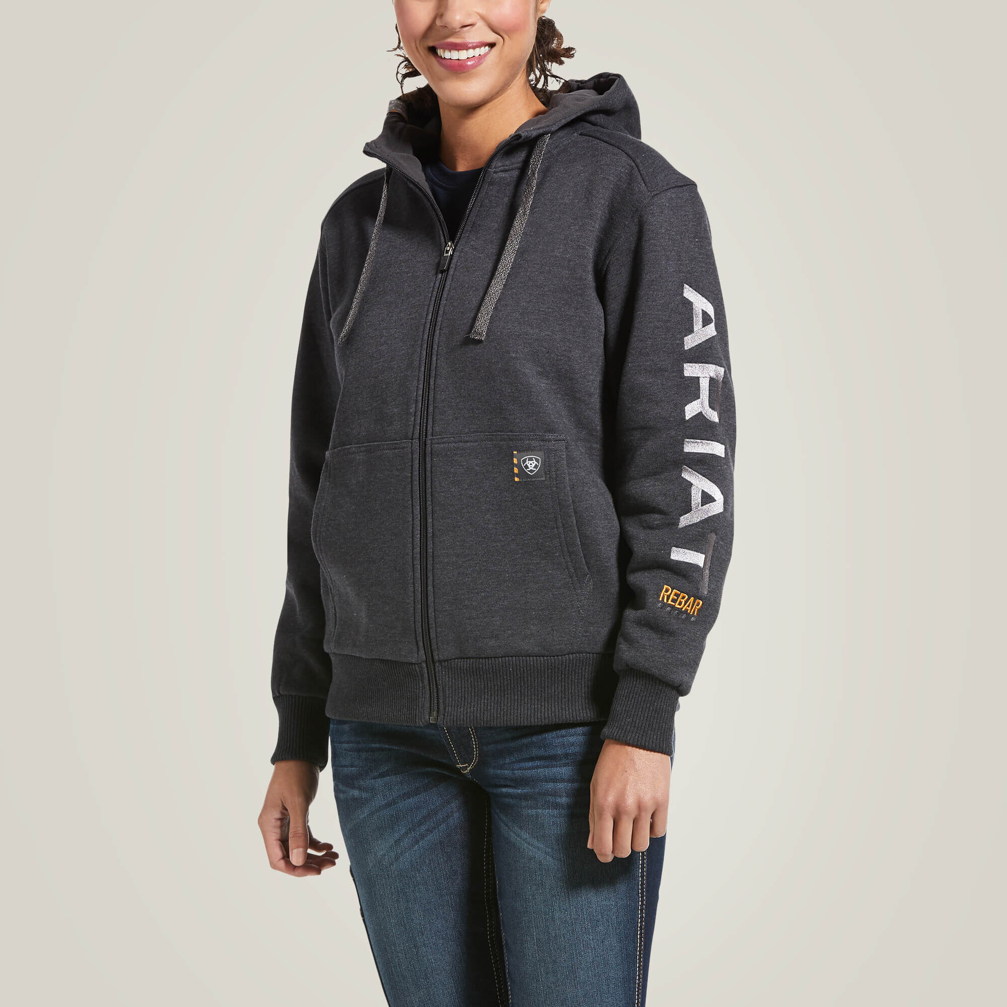 REBAR ALL&#45;WEATHER FULL ZIP HOOD-Ariat
