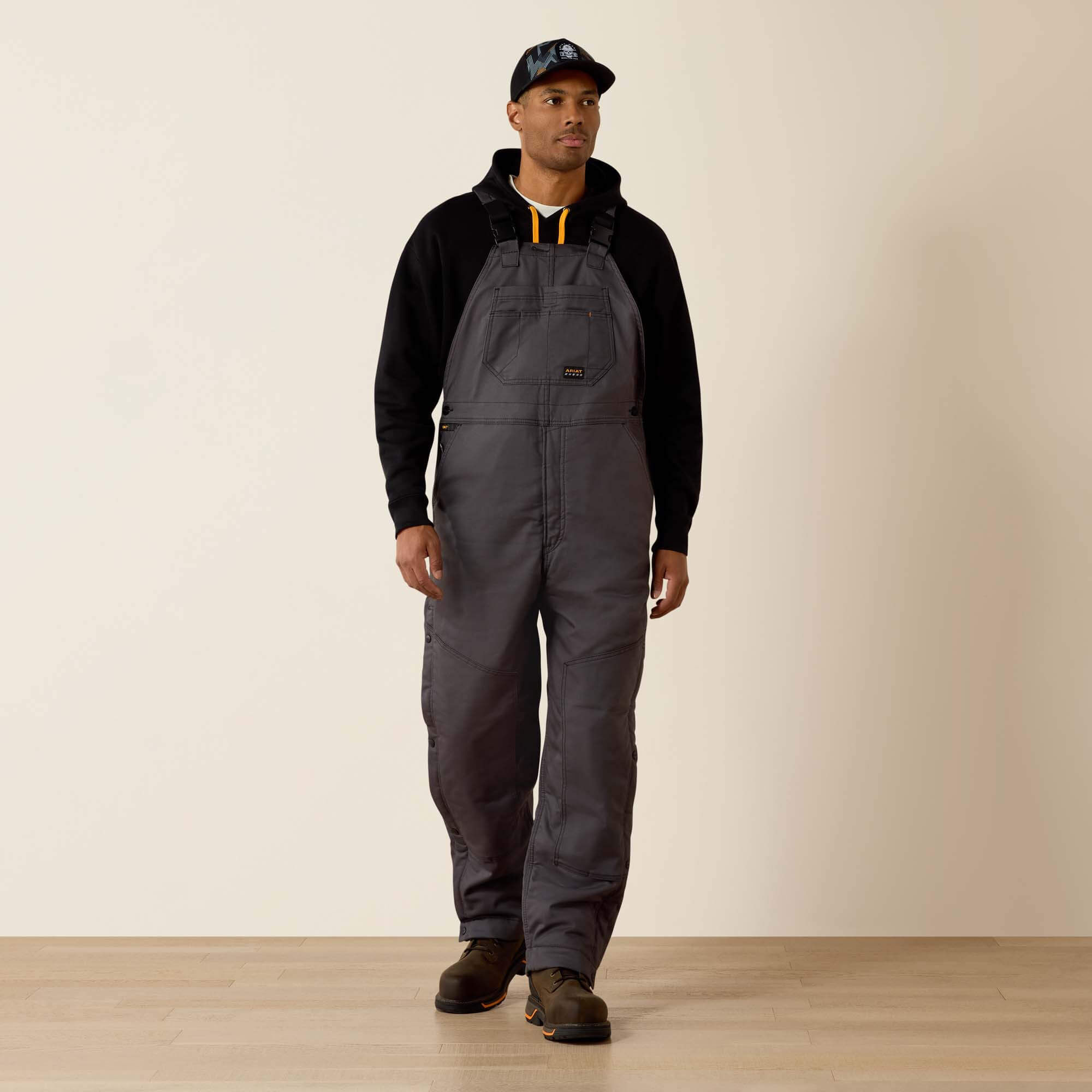 REBAR DURACANVAS INSULATED BIB-Ariat