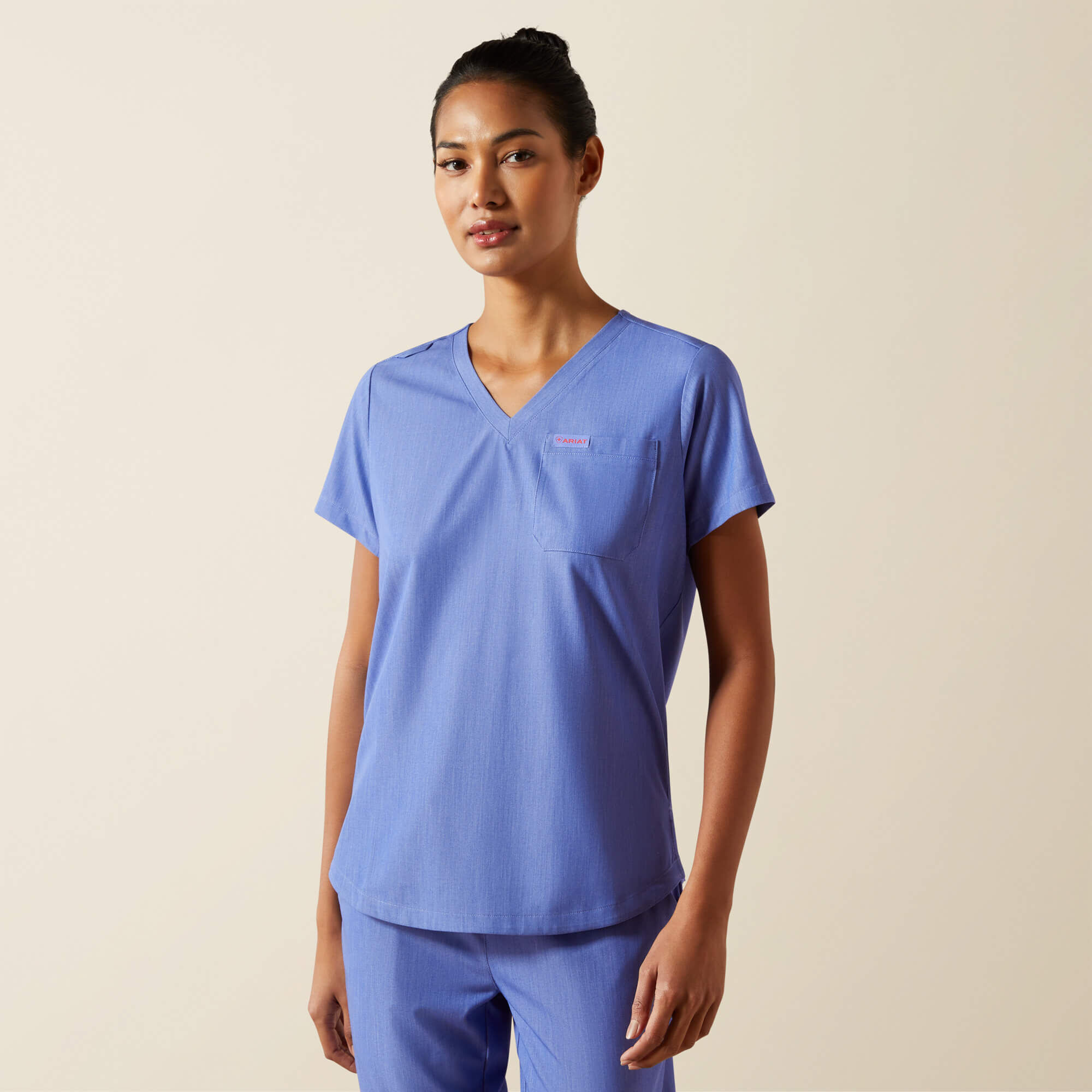 BETH BASIC SS SCRB TOP-Ariat