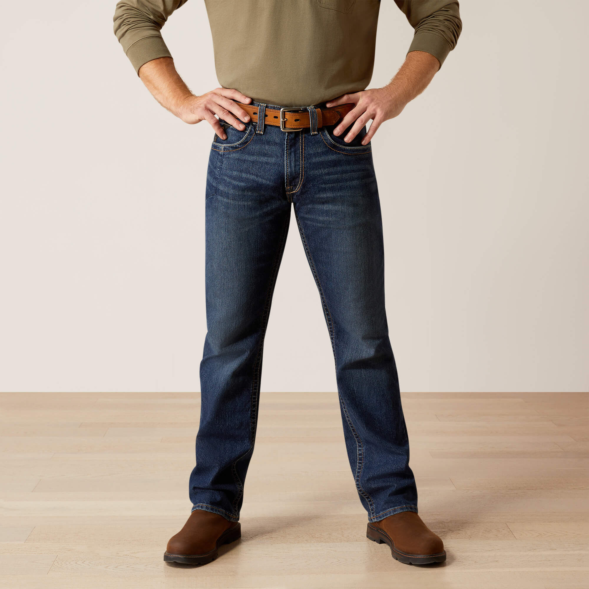 RBR M5 RAIL DURSTRCH STRGHT JEAN-Ariat