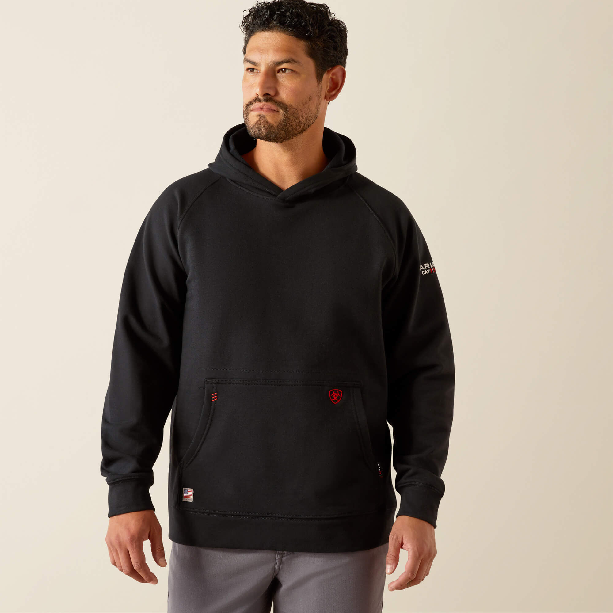 FR DURASTRETCH WORK HARD LIVE FREE LS HOOD-Ariat