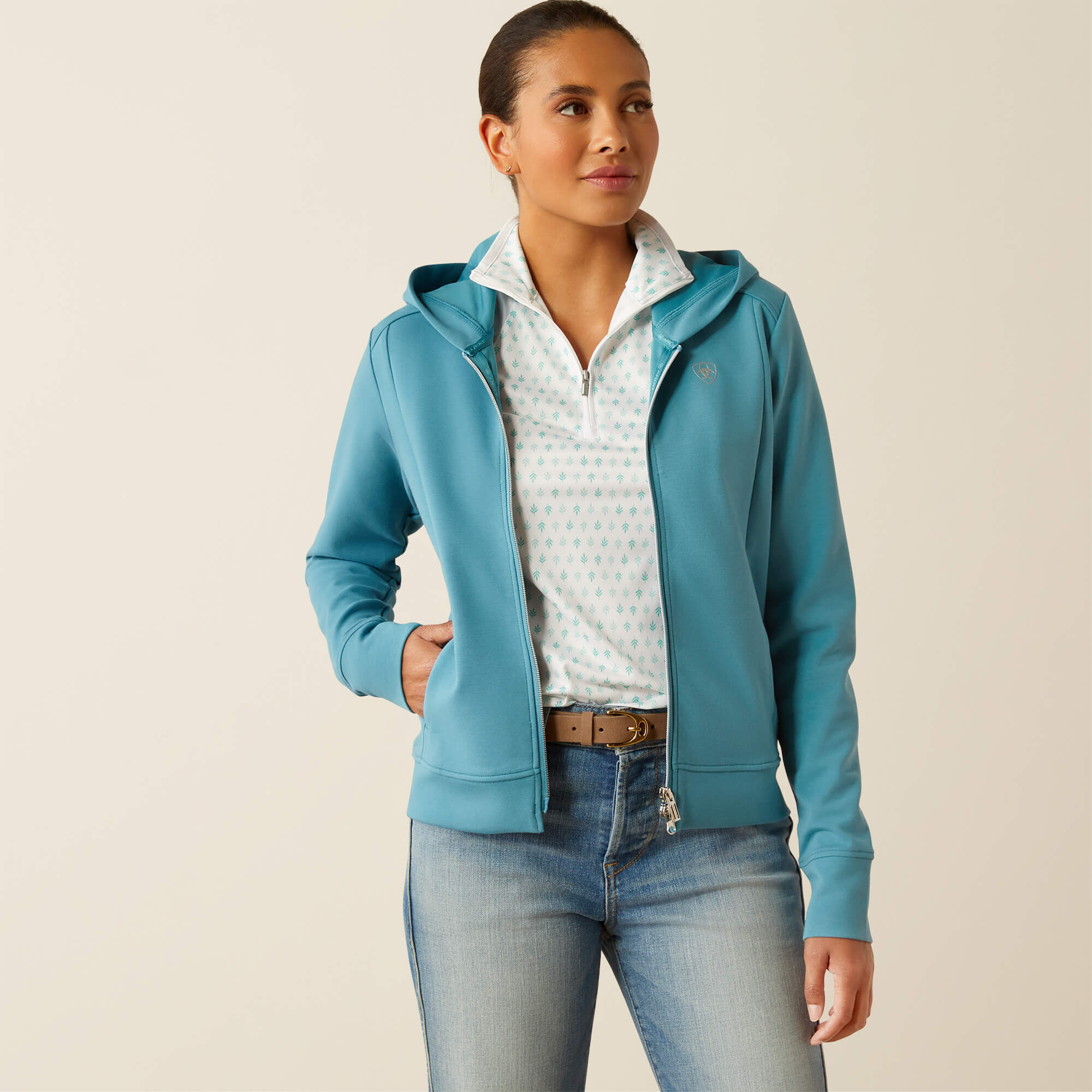 ANTEZ FUL ZP SWTSHRT-Ariat