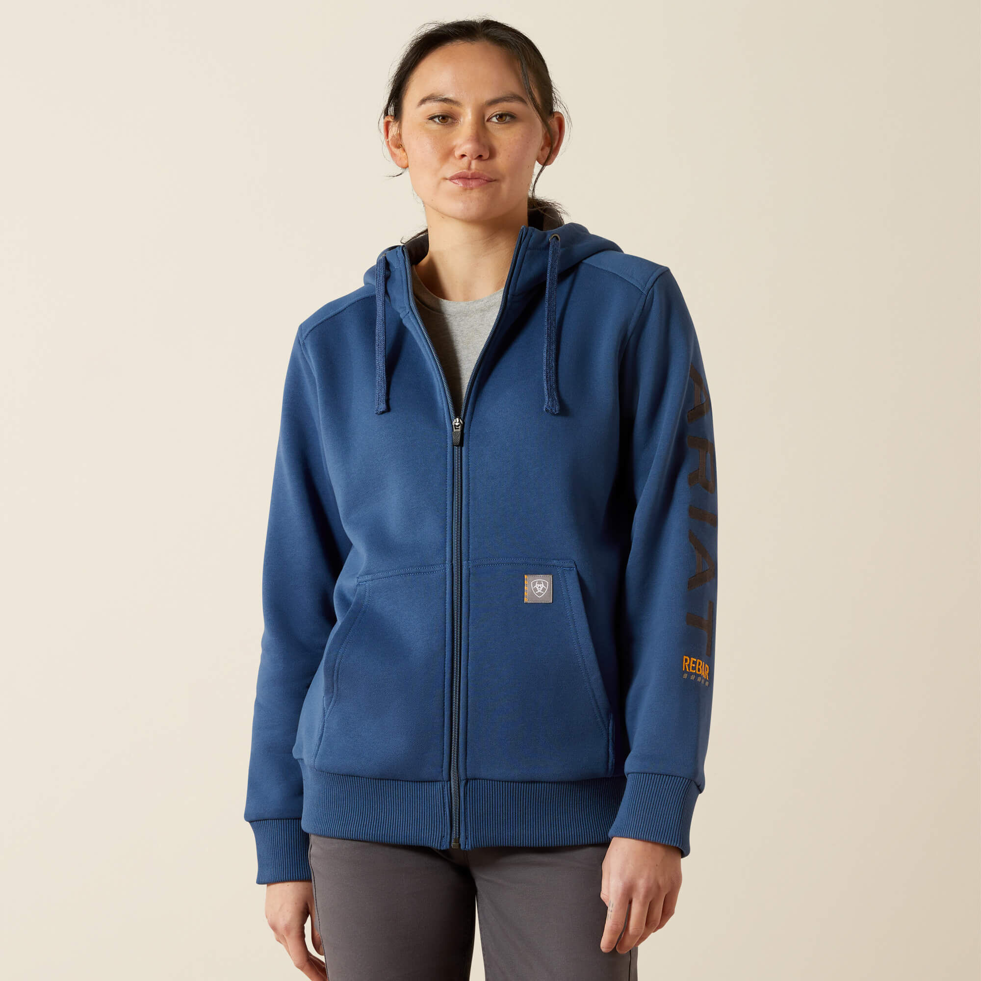 REBAR ALL&#45;WEATHER FULL ZIP HOOD-Ariat