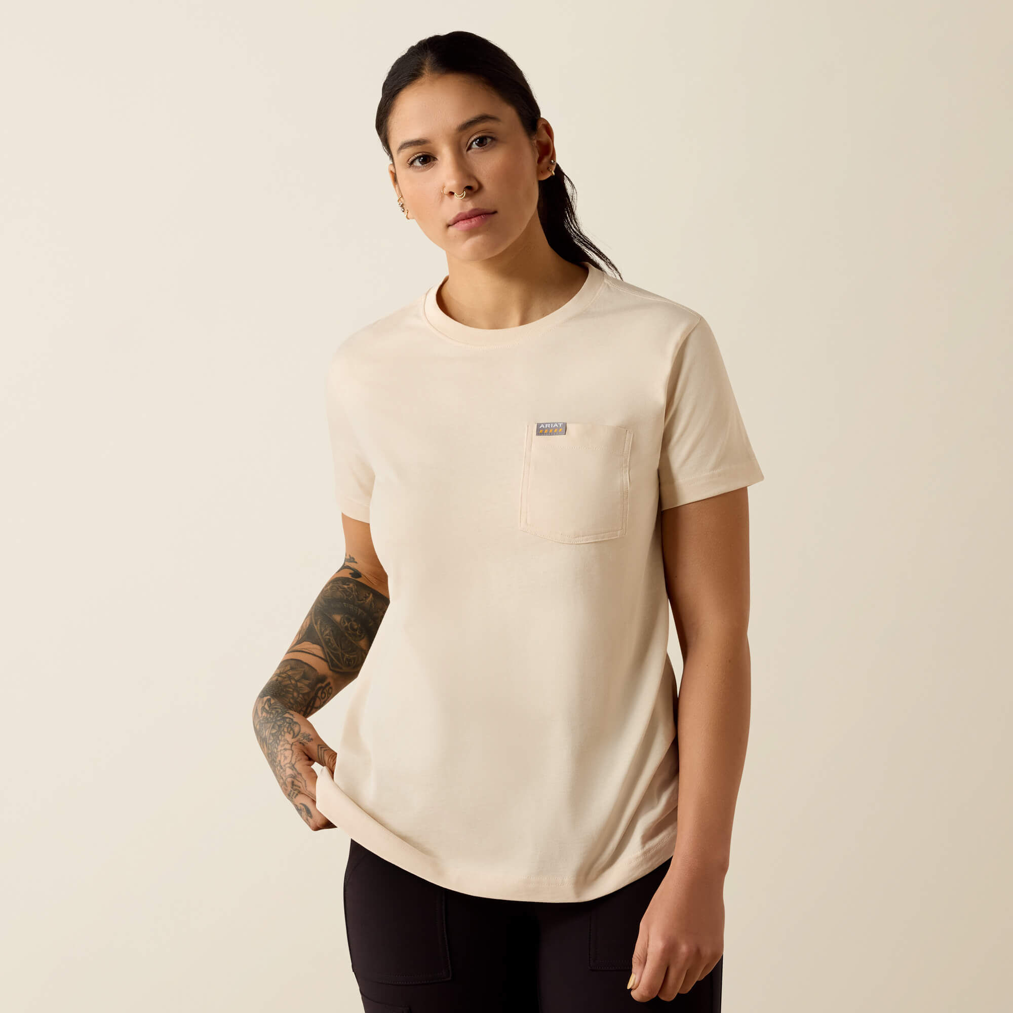 RBR COTTON STRONG ANVIL LOGO SS TSHRT-Ariat